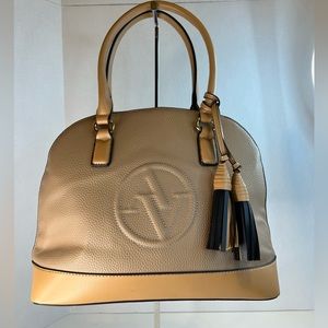Adrienne Vittadini Tan Bag, Satchel